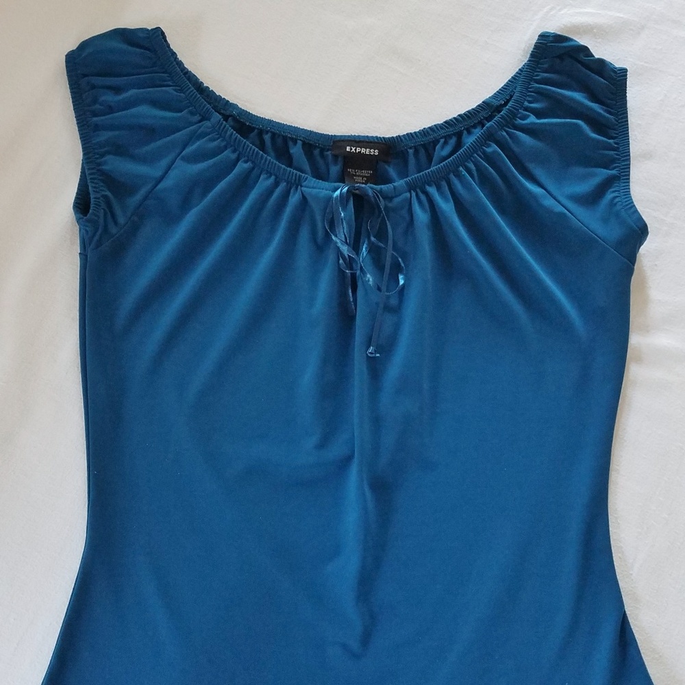 Express Blue Blouse